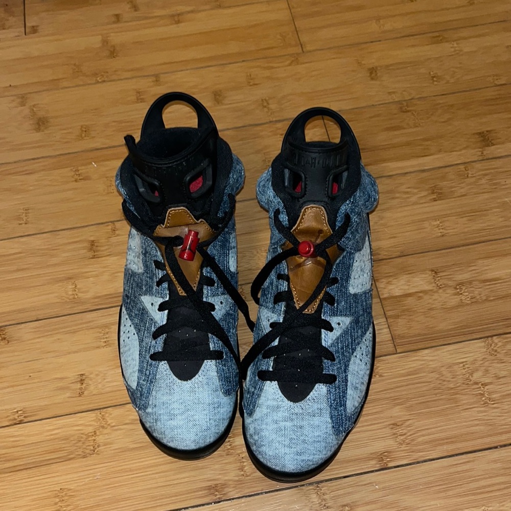 Limited edition Denim Jordan 6’s